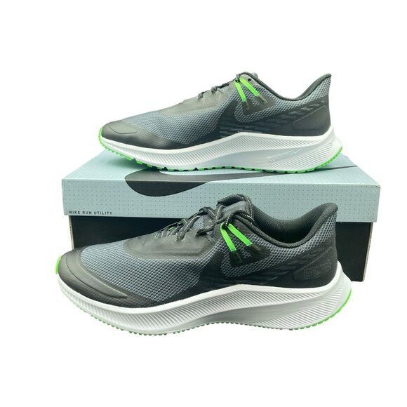 Nike Other - Nike Quest 3 Shield Running Shoes Men’s 9 Black Obsidian Mist CQ8894-010 New